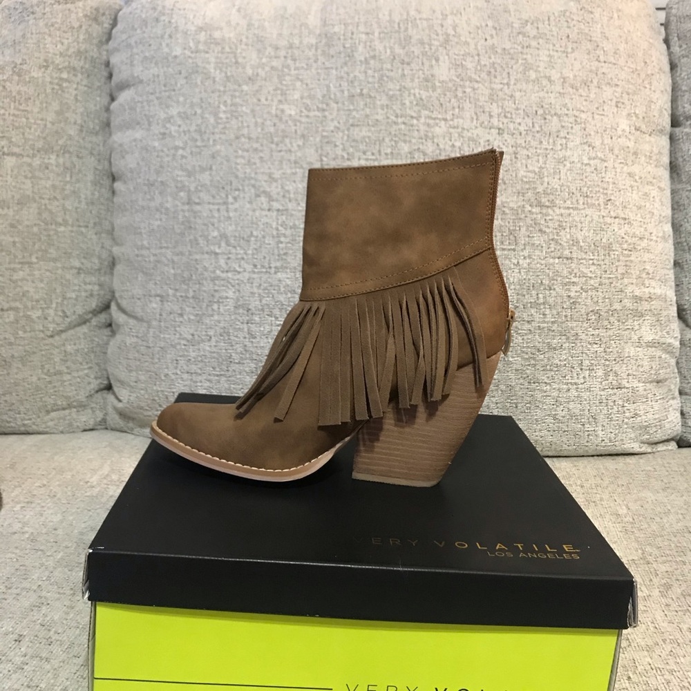 Fringe Booties
